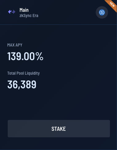 DeriProtocol's tweet photo. Deri Liquidity Mining on @zksync Era Mainnet is live!

https://t.co/md6Z0AZr7A 

#zksyncEra #DeriProtocol #liquidity https://t.co/GqlhBnEIgY