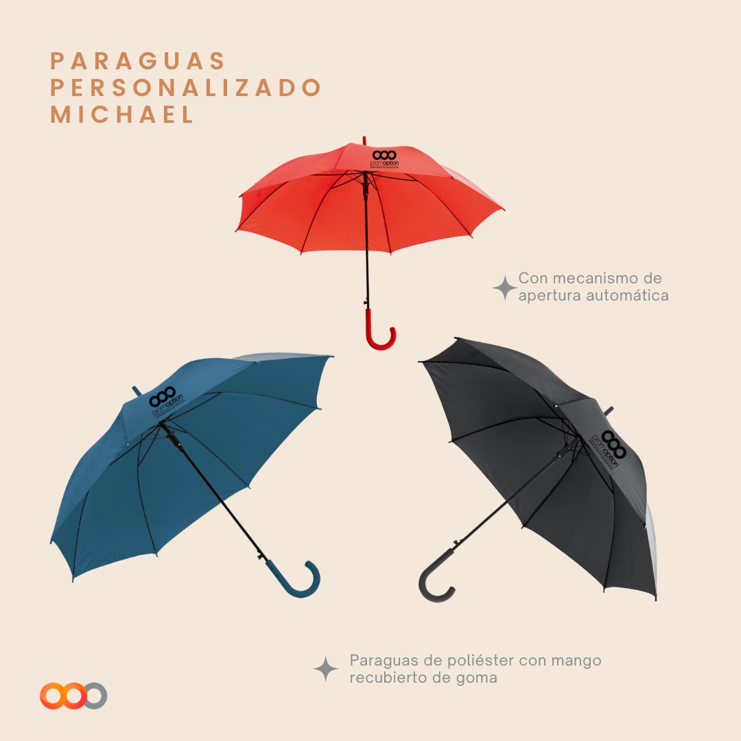 PromoptionMK's tweet photo. ☂️¡En abril aguas mil! ¿Conocías este refrán? Tenemos varias posibilidades de paraguas personalizados para que no te pille la lluvia desprevenida esta primavera.

#ParaguasPersonalizado #Promoption #MarketingPromocional #RegalosPromocionales #RegalosdeEmpresa https://t.co/tGot9XB57d