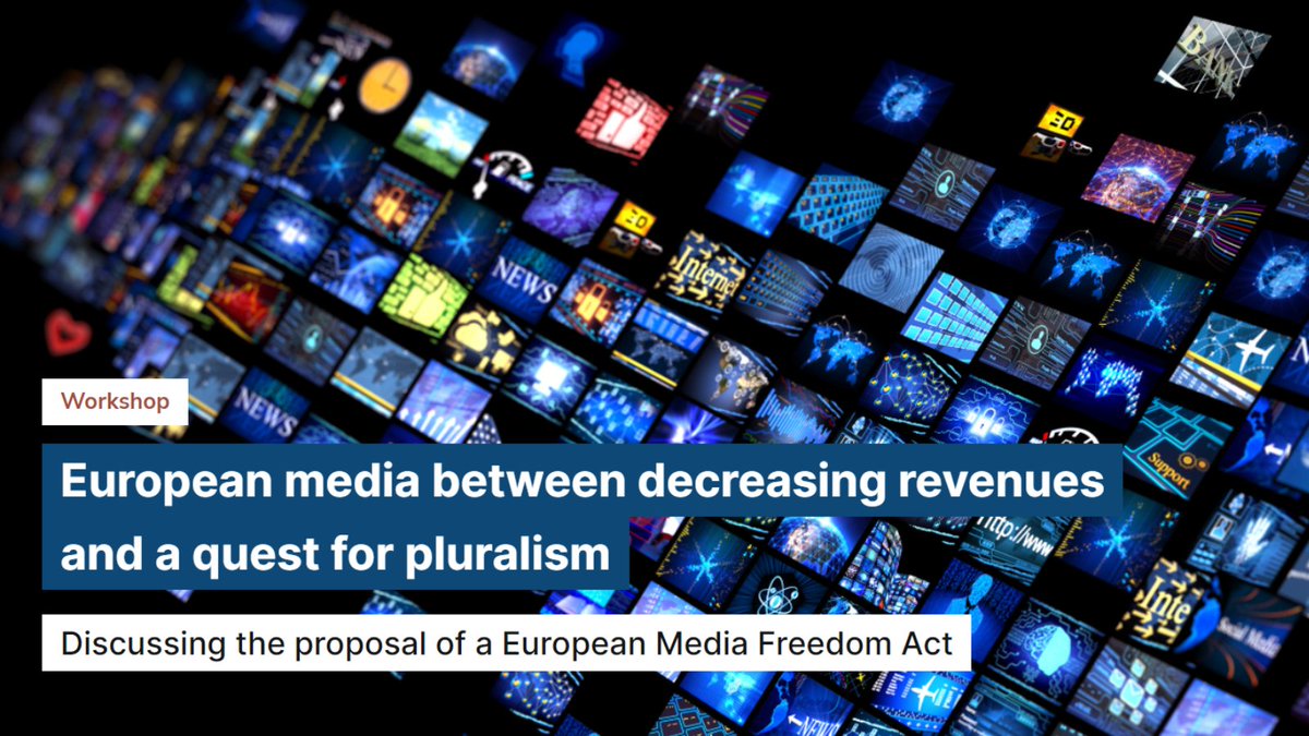 👏 Today! We're about to explore the ongoing debate on the European #MediaFreedomAct and discuss its implications and potential impact with a stellar lineup.

💻 You can join us online &amp; on campus in Florence. 

Register here 🔗 eui.eu/events?id=5571…