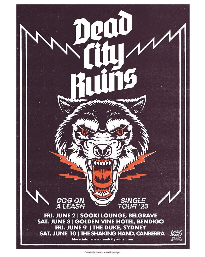 DOG ON A LEASH TOUR!

We will be playing a few shows in June in support of our new single.
Link in bio for tickets!

Stay tuned for a fierce new video 🎬 🐶 instagr.am/p/CrkjaZUSfE9/