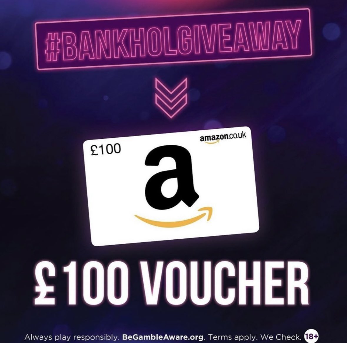 thephonecasino's tweet photo. 𝗪𝗵𝗼’𝘀 𝗿𝗲𝗮𝗱𝘆 𝗳𝗼𝗿 𝘁𝗵𝗲 𝗹𝗼𝗻𝗴 𝘄𝗲𝗲𝗸𝗲𝗻𝗱 🤩For your chance to win a £100 Amazon Voucher:
- Like THIS Post 👍
- Follow @thephonecasino 💜
Comp ends 1st May @ Midnight. One winner selected across all socials &amp; announced Tues by 5pm. 
T&amp;Cs apply.

#giveawayalert https://t.co/HOZkaEo2L6