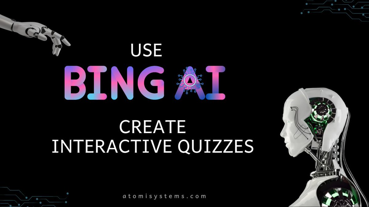 activepresenter's tweet photo. 🌟That’s a bunch of must-do activities to complete a quiz for learners but you are pressed for time. With the help of AI power in today’s digital world, you can create engaging quizzes in a few clicks.
#Bing #technology #Quiz #ActivePresenter
https://t.co/rNWv2Lbm4u https://t.co/NVIB3cBD0s