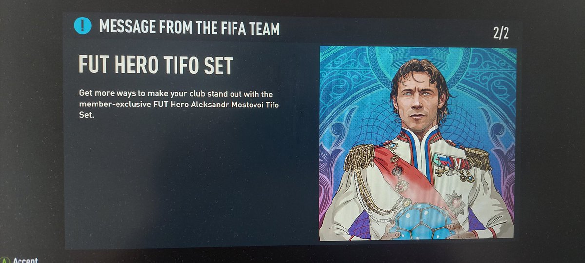 VKomarovskyi's tweet photo. @EASPORTS are you kidding me?? He is from #RussiaisATerroistState ! Today they had bombed civilians! #ea #FIFA23 https://t.co/eR3KktJm8e