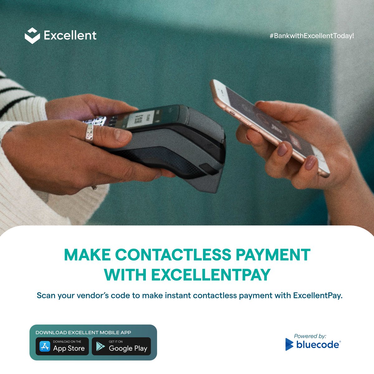 Card-less and Swift Payment.
.
.
.
.
Download Today to get Started.
#excellentbank #BankTransactions #BankingMadeEasy #bankwithexcellent #bankingawareness #ContactlessPayments
