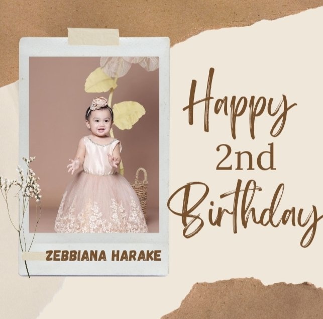 SNhadine1's tweet image. Happy 2nd birthday bb bia

Zebbiana turns 2

#BiaDay