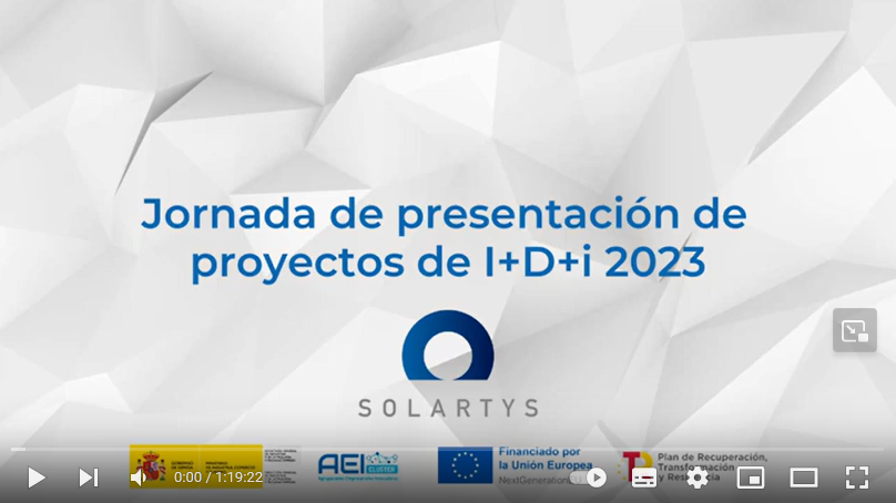 Solartys's tweet photo. 📺¿Te perdiste nuestra jornada de presentación de #proyectos colaborativos #AEI de #innovación?
👩🏼💻#INDAGASOLAR
🌿#ALGAVOLTAICA
🏙️#CEUIS2
🔋#BlockBatCE
☀️ #CLEARSOLAR
Descubre los proyectos, sus resultados y avances tecnológicos
👉https://t.co/e5rQKWOjRK https://t.co/cevptNQYnG