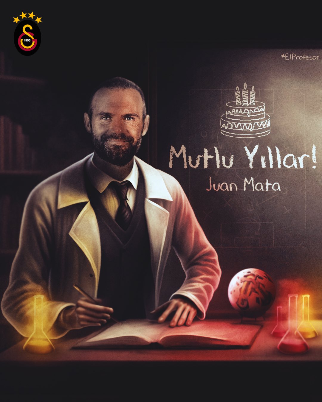 Nice mutlu y llara Profesör Juan Mata ! / Happy birthday Professor Juan Mata !   