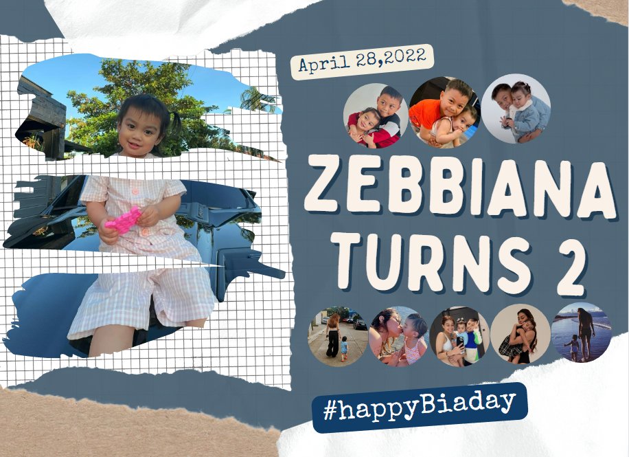 SNhadine1's tweet image. Zebbiana turns 2

#BiaDay