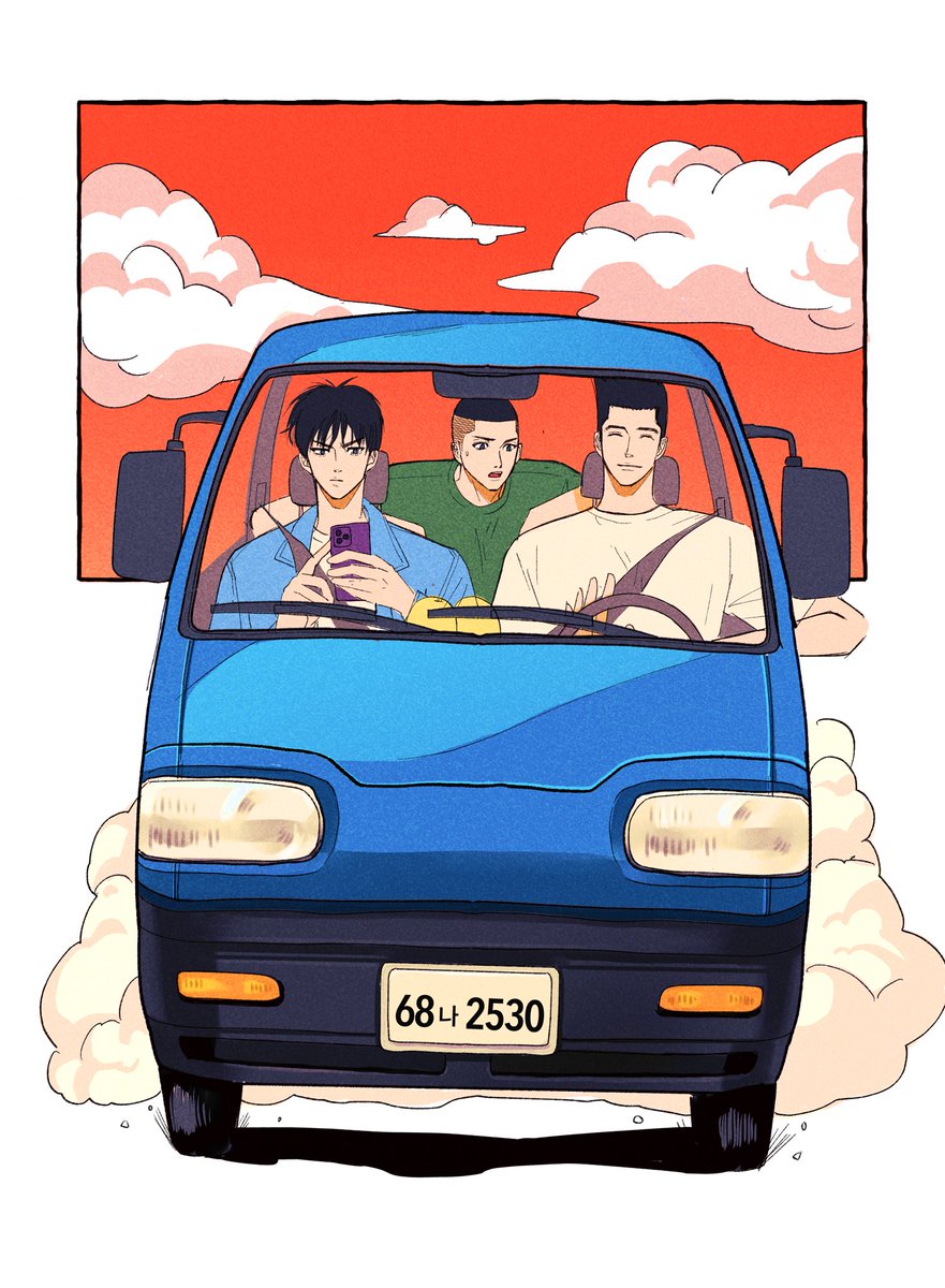 인알 넘 웃겨서ㅋㅋㅋ윤대협 다마스 타고 능이백숙 먹으러가는 에이스조 그림
🐈‍⬛ 신중히 플리 만드는중
🌰 때려밟은게 30인거 실화??? 
🦔 흥흥따리
🛞 ..죽여줘..
이러고 생생정보통 출연한것 까지 그리려다 귀찮아져서 시마이