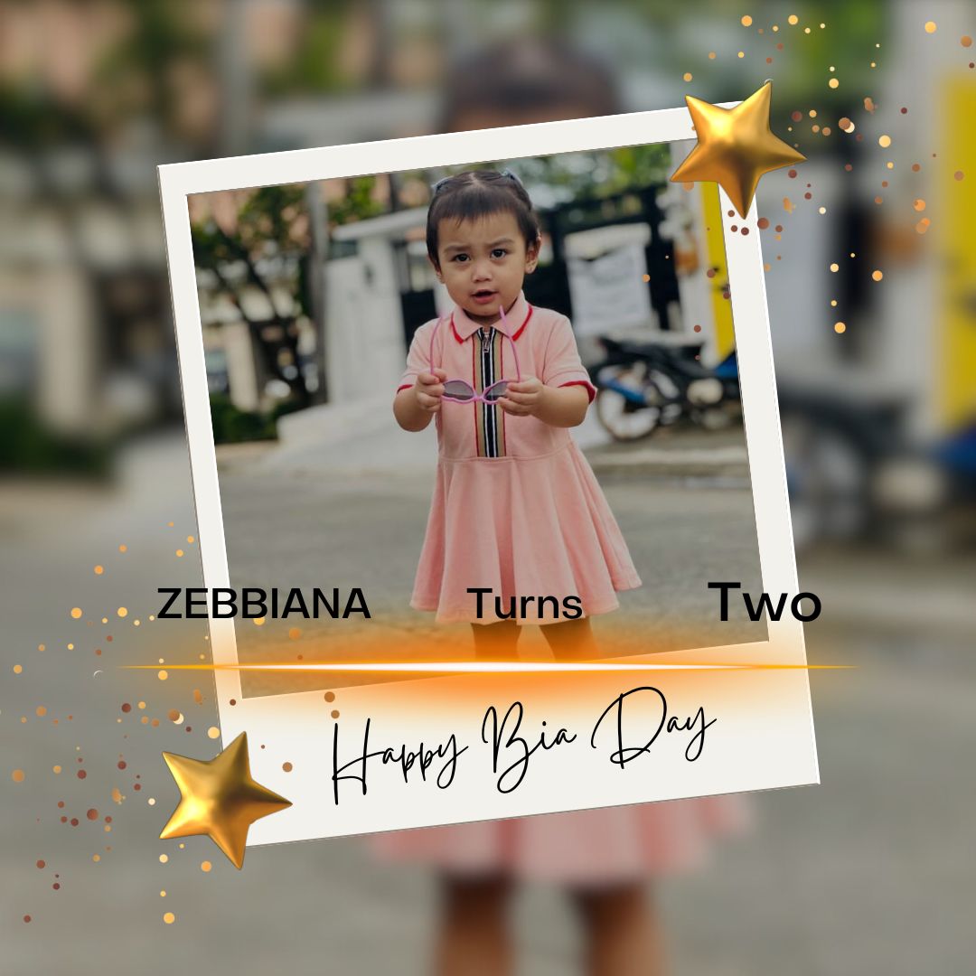 SNhadine1's tweet image. Zebbiana turns 2

#BiaDay