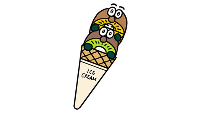 「アイスクリームの日」 illustration images(Latest))
