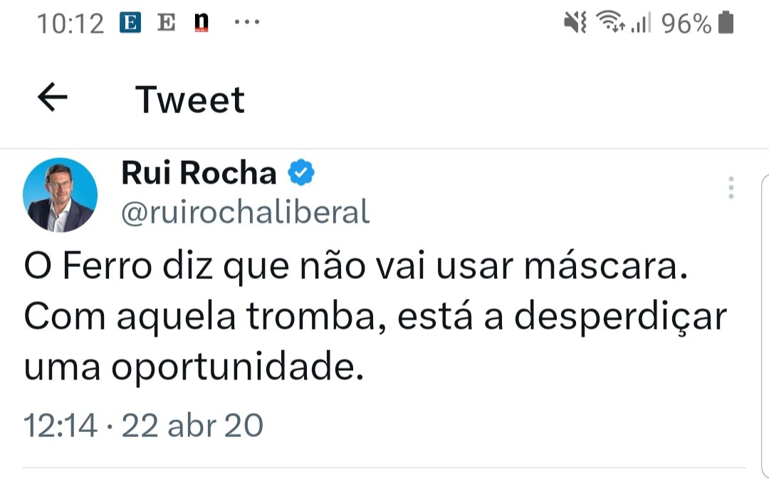 especulativa's tweet photo. O nível do actual presidente da IL não começou agora a vir à luz do dia. https://t.co/OqN0OZ7Bh9
