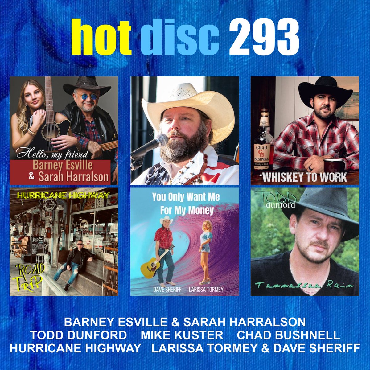 HotdiscTop40's tweet photo. The new Hotdisc for May (Edition 293) is coming soon. Here's a sneak peek at the line-up
@kuster_mike @LarissaTormey @DaveSheriff @bushnellchad @barney_esville @weshannamusic @wilybo @AllCountryRadio https://t.co/RDE61luNgD