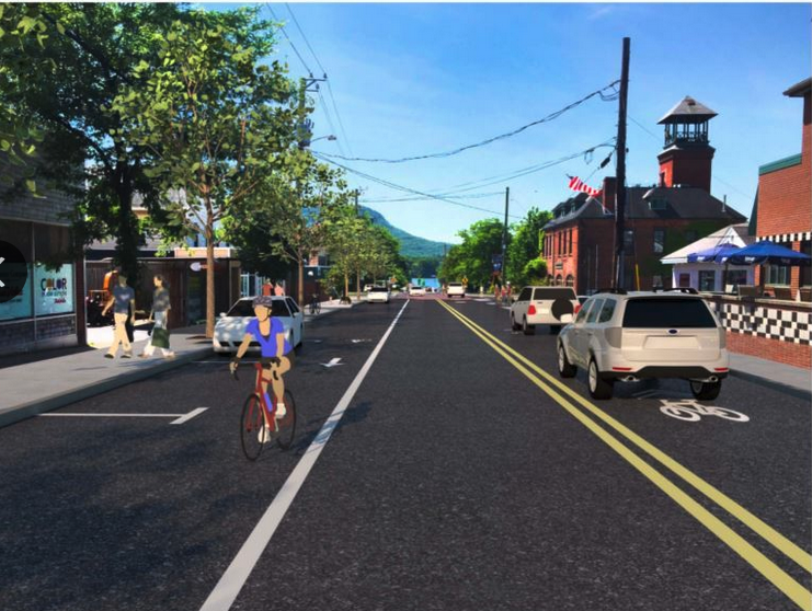 ZeroEmissionIn1's tweet photo. @JoeCurtatone @NECEC @BikeLeague @MayorLachapelle Also, love how you came into #EasthamptonMA pushing your PR for municipal employees to buy cars, drive alone, park &amp; subsidize auto companies like #Tesla without commenting on zero #bikeinfrastructure here. Next time bring your bike &amp; see how dangerous it is to access businesses. https://t.co/8x0E1cwwpw