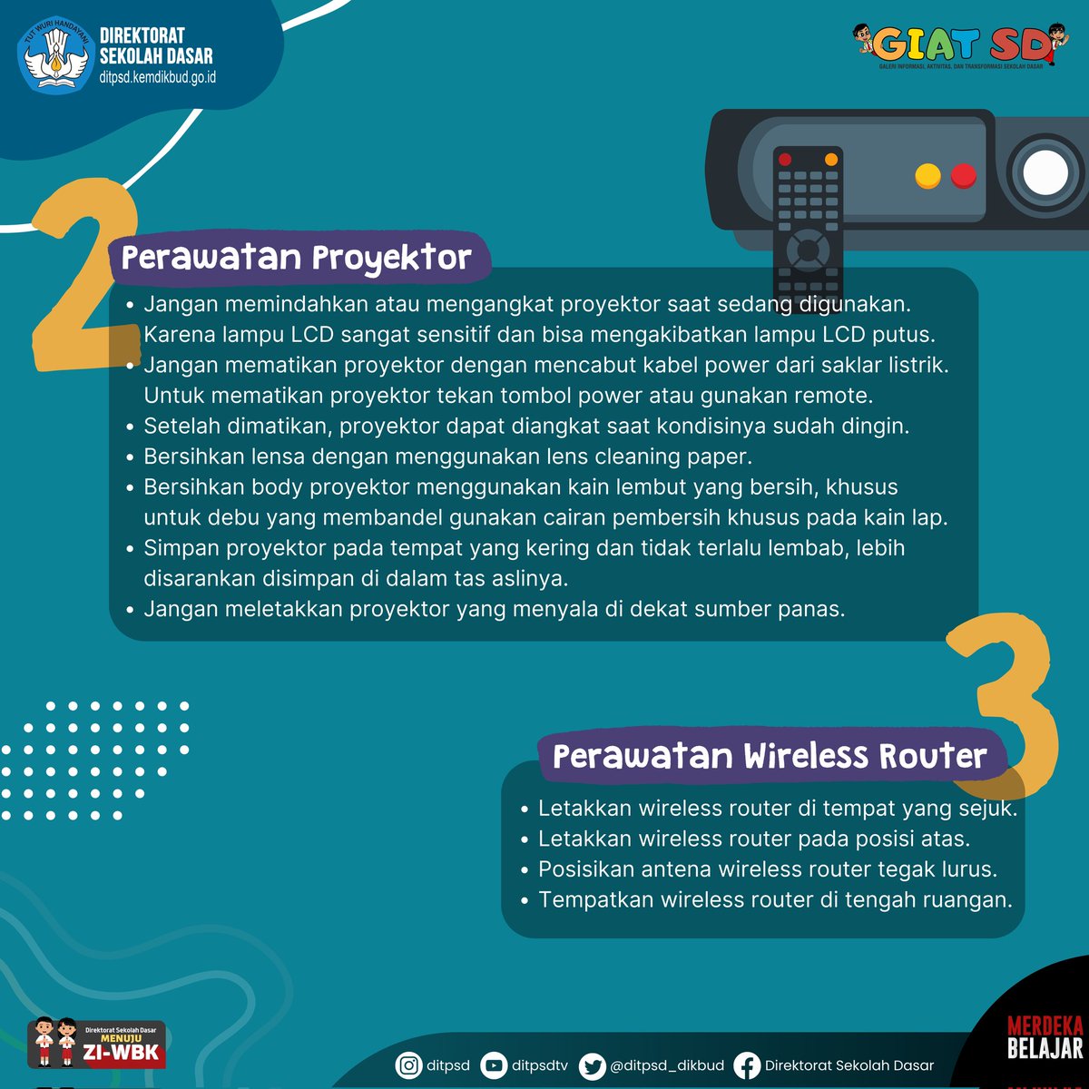 ditpsd_dikbud's tweet photo. #SahabatSekolahDasar, punya peralatan Teknologi Informasi dan Komunikasi (TIK) di sekolah?

Yuk, kita manfaatkan dan rawat dengan baik. #Sahabat dapat menyimak informasi pada gambar berikut atau kunjungi https://t.co/B2fsjQXj0r untuk informasi selengkapnya.

#PerawatanTIK https://t.co/yAYwOw2CGd