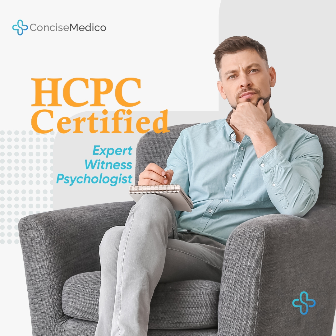 We confer a team of HCPC-registered psychologists, psychiatrists, general practitioners, orthopedic surgeons, dentists and neurology experts from across the UK 

All you need to do is contact us and leave the rest in our hands 
📞 (01282) 786 185 
📧 info@concisemedico.co.uk