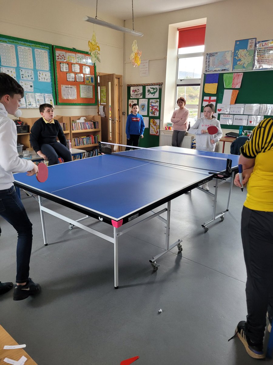 BarnatraSchool's tweet photo. We had our #TableTennisTakeover a day early yesterday! A very fun, fast paced morning for all involved! Well done to the champions of each classroom!👏
@ActiveFlag @HealthyIreland @PDST_Hwellbeing https://t.co/Wh21dBla77