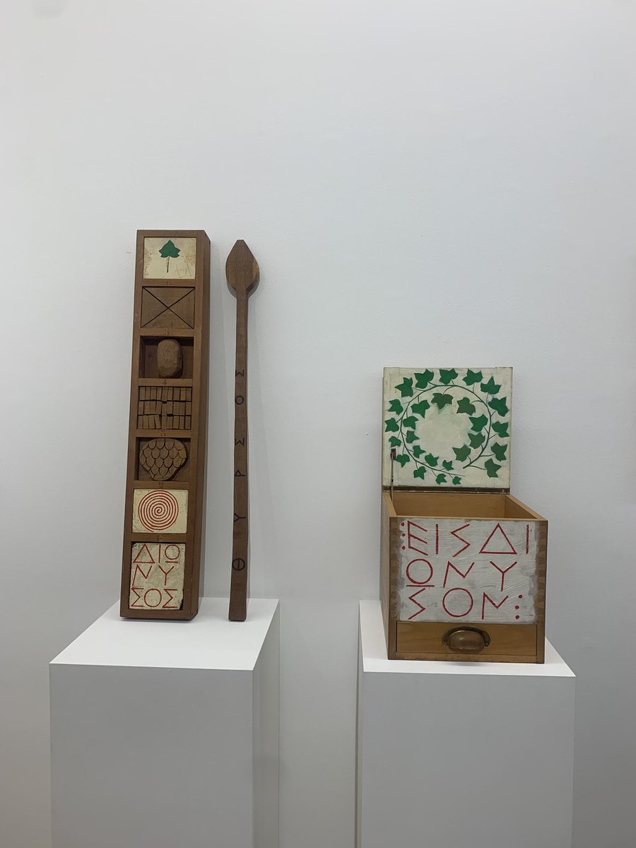 Beautiful show of Joe Tilson’s work at the Marlborough Gallery. His work feels SO relevant at the moment. Natural and full of warmth- it’s what we need!
