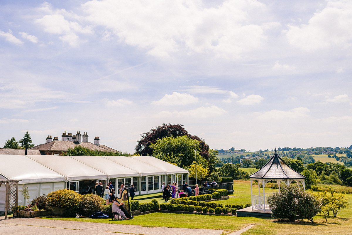 harriet_flather's tweet photo. May your wedding day be filled with as much joy and love as Lynne &amp; Lewis’s!

Venue - @ShottleHall 
Stationery &amp; Signage - @invitingwriting 
Harpist - @harriet_flather 
Photographer - @saywellhq https://t.co/QjFpXRHe1Z