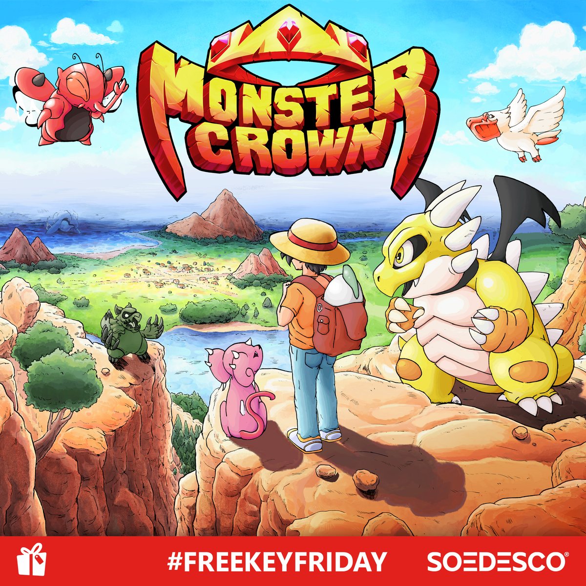 This week seems to be all about monsters! 👾 

So this #FreeKeyFriday you can win a FREE key for #MonsterCrown 👑

👾 Follow us
👾 RT this post

We’ll announce the winner on Monday 0900 CET. Good luck monsters! 🤞

#pixelart #giveaway #NintendoSwich #Xbox  #PS4 #indiegame