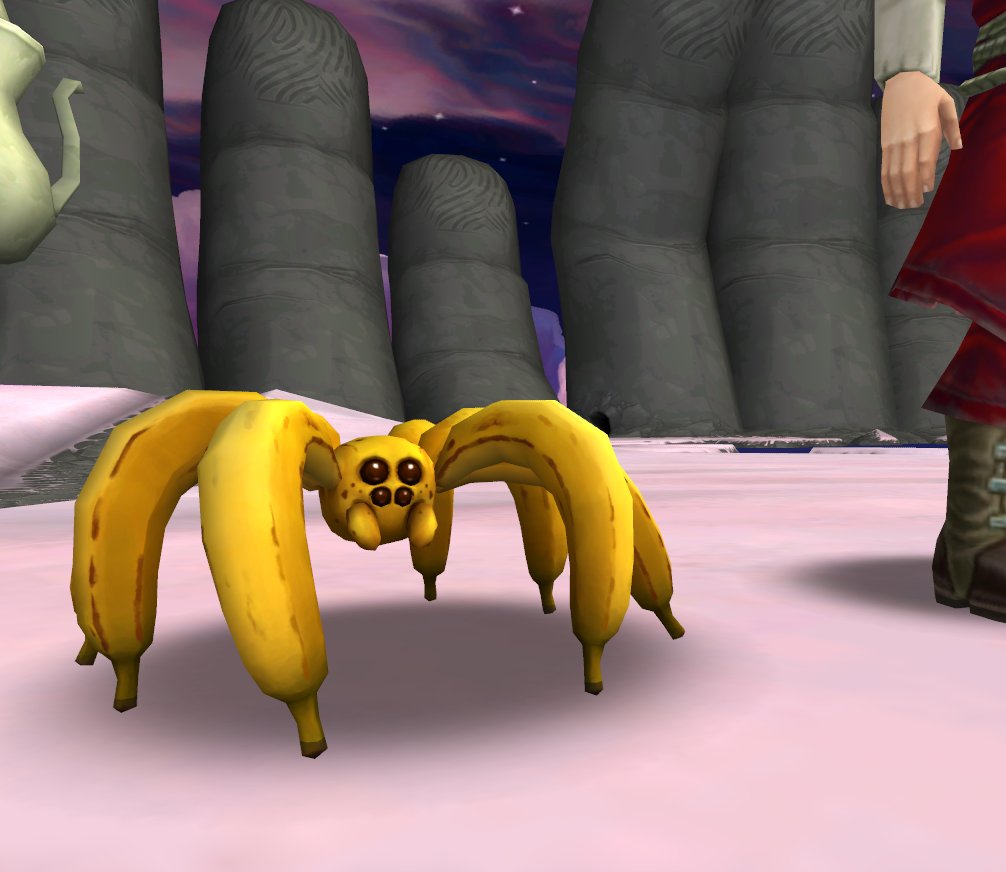 The Atmoplex on Twitter "Pets Banana Spider, Plantain Spider, and