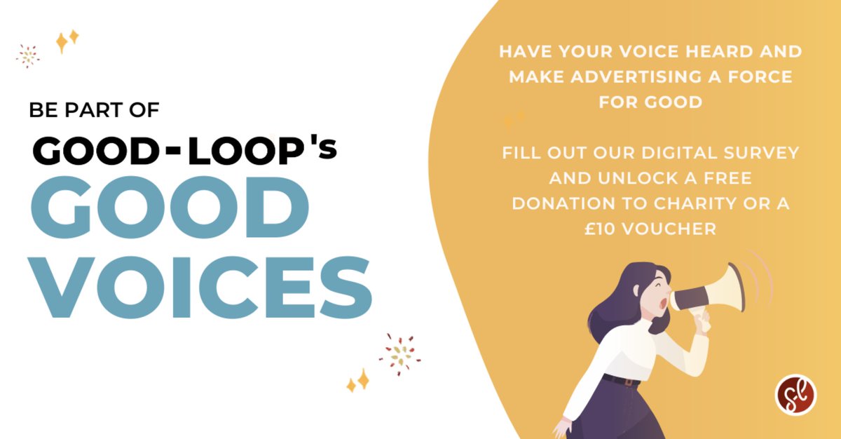 Last day to complete our survey! We’re committed to making the path to purpose more accessible so share your opinions now and unlock a free donation to the charity of your choice or a £10 voucher. Click here to participate: bit.ly/3Luv6hl #Feedback #Survey #GoodVoices