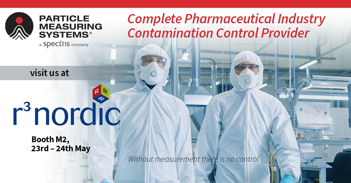 PMeasuringHQ's tweet image. Meet us at #R3Nordic Symposium 2023 in Helsingør, Denmark, to learn about the newest regulatory requirements and solutions!

Visit us at booth M2 or book a meeting with a local expert at pmsnordic@pmeasuring.com 

#cleanroom #cleanroomtechnology #contaminationcontrol