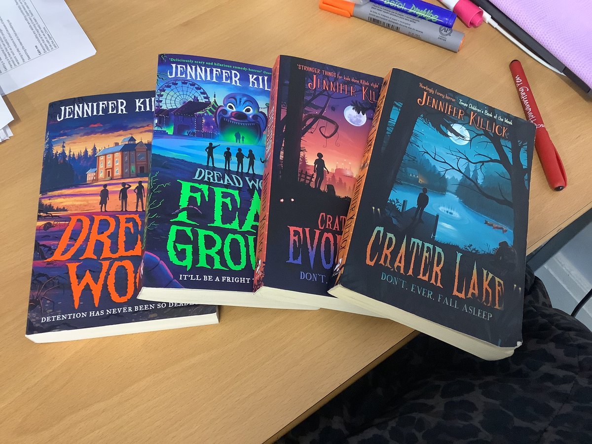 StHelensYear5's tweet photo. Our reading enrichment day is focused around the author @JenniferKillick 📚. We’re so excited to delve into crater lake and others today! @ReadingatSHPA https://t.co/Ebt4I2Jo3k
