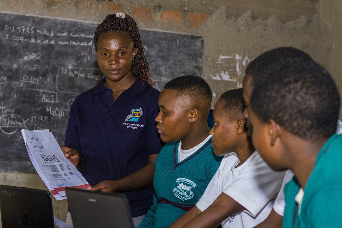 Celebrating Girls in #ICT

The <a href="/osmuganda/">OpenStreetMap Uganda</a> ADAI/OSM in Schools program empowers young girls in the realm of ICT, equipping them with essential digital skills, digital mapping, data analysis and OpenStreetMap skills.
This program has not only boosted their technological prowess but