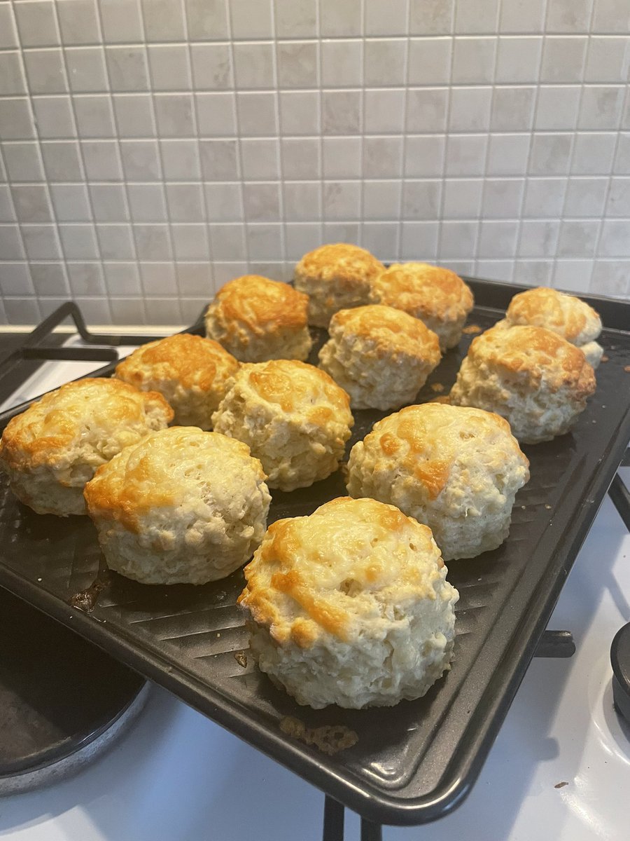 Made some cheese scones this week for my lovely colleagues. 🤪#cheesescones