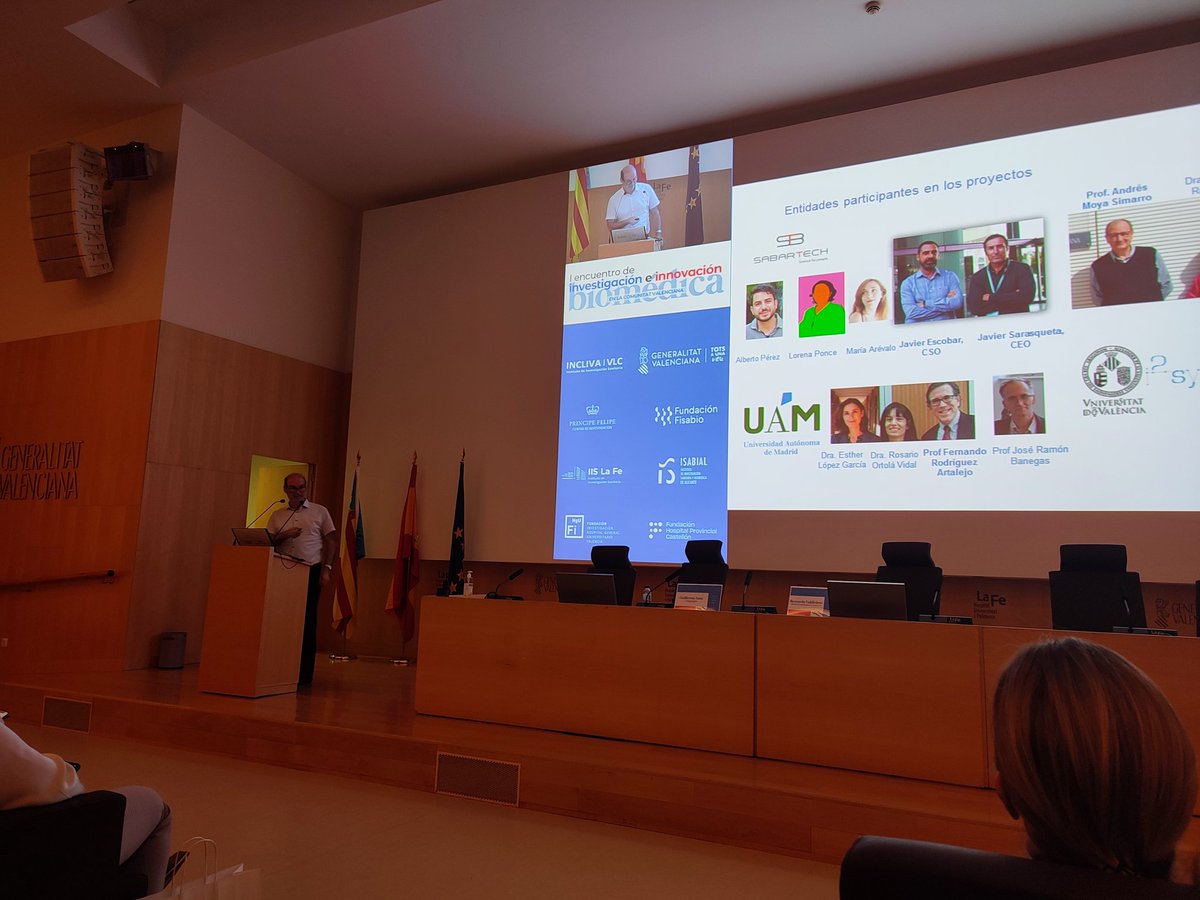 GVAfisabio's tweet image. 🗣️  Vicente Pérez, de la Unidad Mixta #Fisabio-@i2sysbio (@UV_EG-@CSICval), expone los proyectos #LEGTECH Y #FRAGILETC

🔬 Ambos estudian el Síndrome de fragilidad, un estado que precede a la discapacidad, para mejorar su detección precoz, diagnóstico, tratamiento y seguimiento.