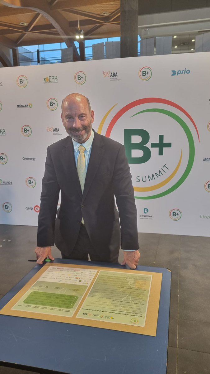 EBB - European Biodiesel Board (@ebb_biodiesel) on Twitter photo 💥 3rd day of #BPlusSummit just kicked off with the the launch of the B+ Manifesto on decarbonising #HDVs with #biodiesel higher blends - already co-signed by more than 50 organisations 🙌
Only by joining forces can we send a strong message and ensure the EU is on the right 💥 3rd day of #BPlusSummit just kicked off with the the launch of the B+ Manifesto on decarbonising #HDVs with #biodiesel higher blends - already co-signed by more than 50 organisations 🙌
Only by joining forces can we send a strong message and ensure the EU is on the right