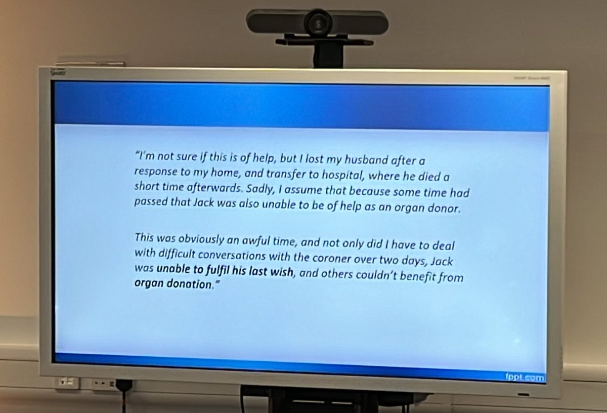 EAAARAID's tweet photo. Dr Dom Summers sharing his thoughts on organ donation

85% of UK population support organ donation but uDCD is logistically challenging 

#RAIDConference https://t.co/dpep7ViiUr