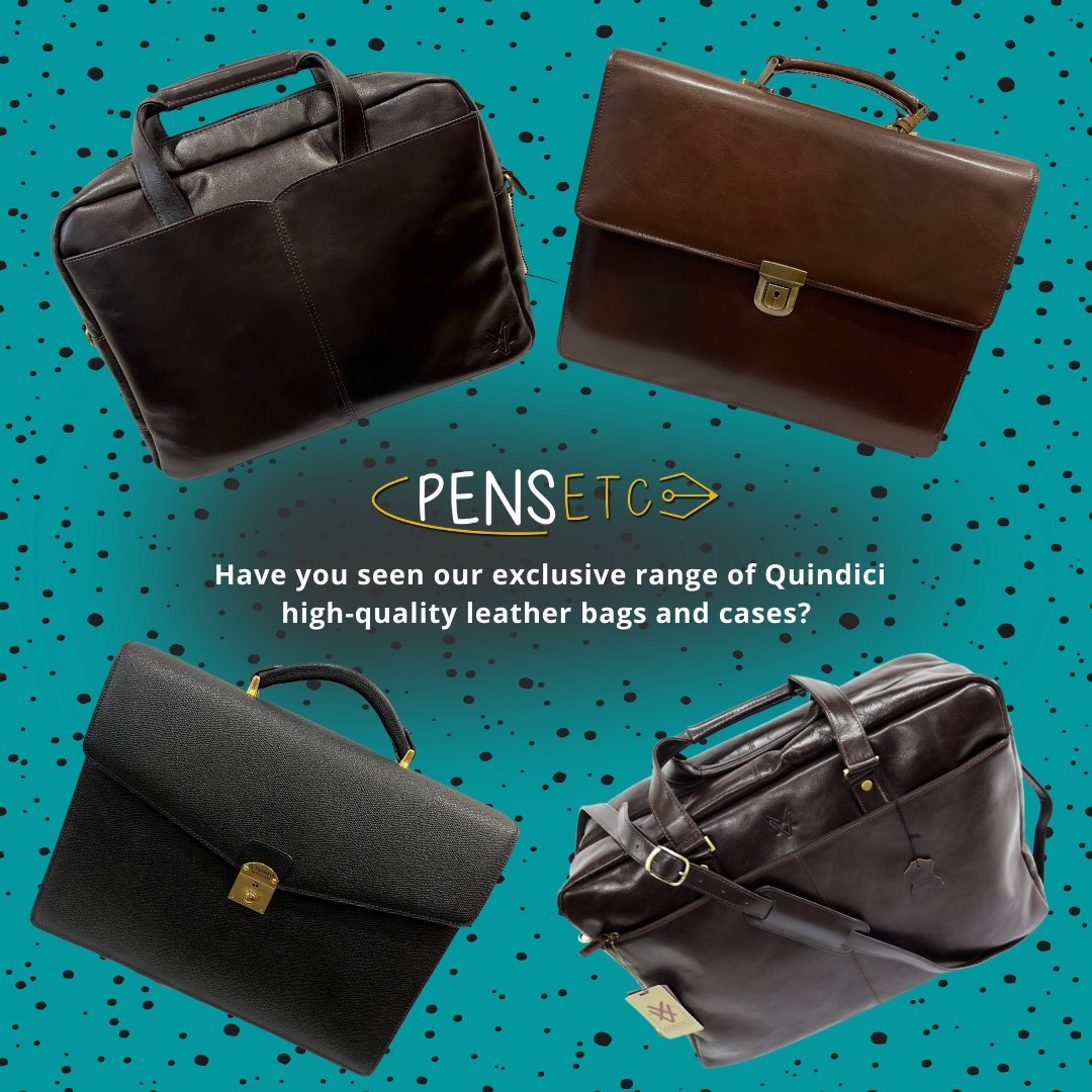 Pens_Etc's tweet photo. Get in touch or visit us online to find out more! 💼 #quindici #briefcase #pensetc https://t.co/aQxiTO6zhS