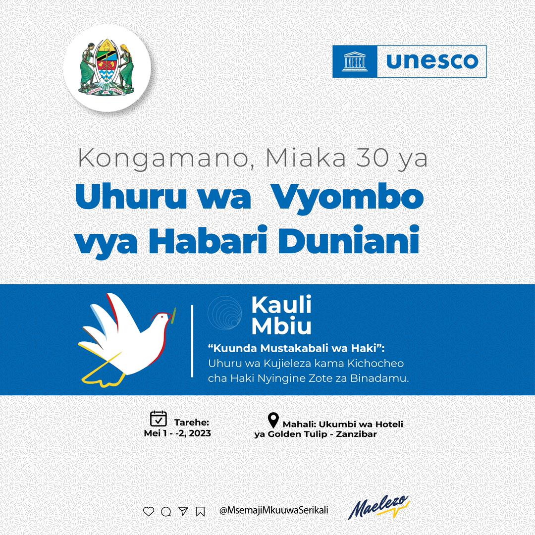 WPFD_TZ's tweet photo. Kuelekea maadhimisho ya 30 ya siku ya #UhuruWaVyomboVyaHabari

~ Mkutano huu umelenga kujenga ushirikiano kati ya wadau mbalimbali na kufanya majadiliano juu ya fursa na changamoto katika tasnia ya habari nchini  Tanzania.

#WPFD2023_TZ
#VyomboVyaHabariHuru https://t.co/hF7xdAfqi1