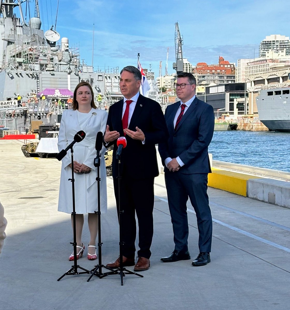 Today <a href="/RichardMarlesMP/">Richard Marles</a> and <a href="/PatConroy1/">Pat Conroy MP</a> announced the creation of ASCA - the Advanced Strategic Capability Accelerator. With $3.4B over the decade, ASCA will accelerate getting asymmetric capabilities based on Aussie ingenuity into the hands of the ADF.