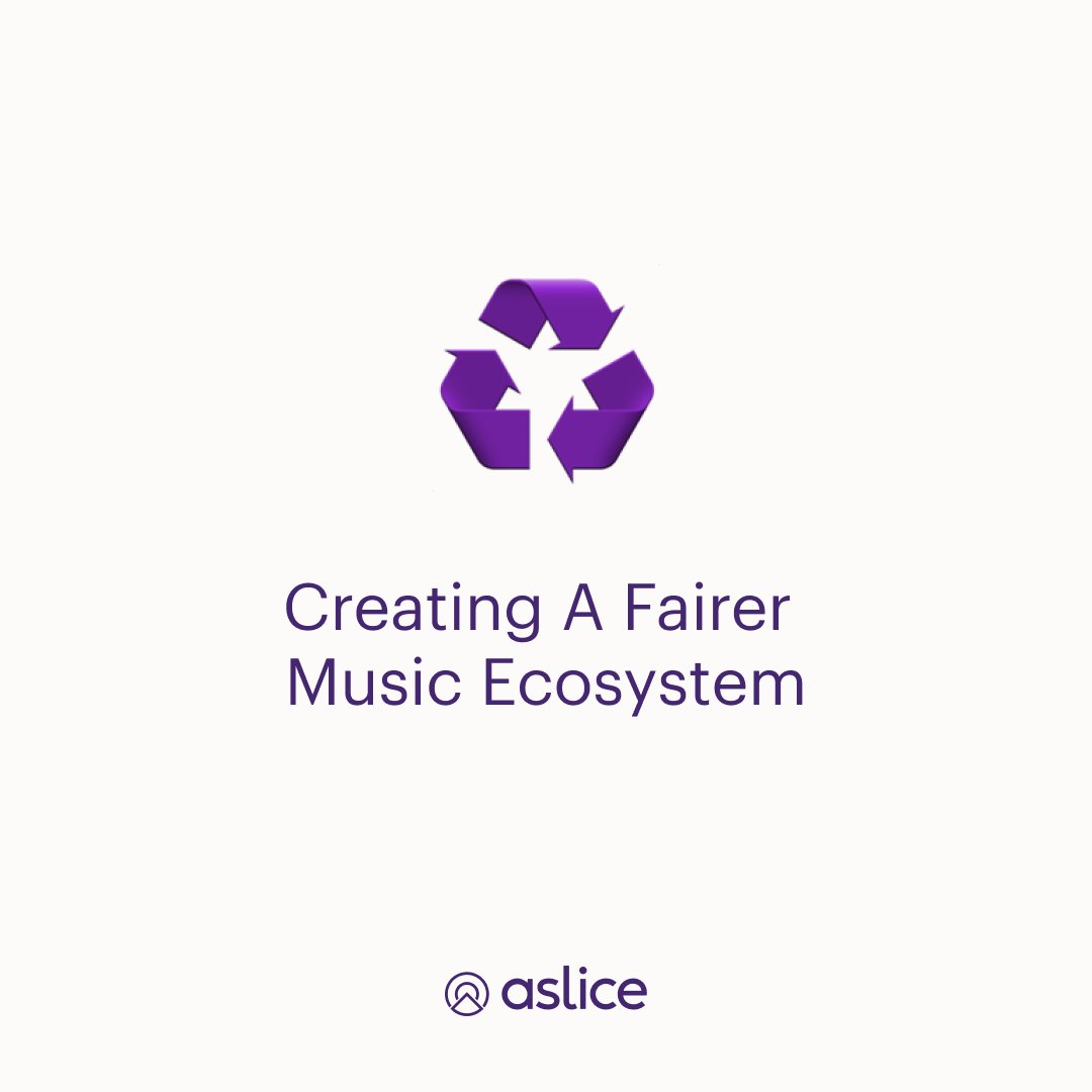 Our unique service offers a new revenue stream for producers – all through the simple act of sharing. 

If you haven't yet, take a few minutes and register your artist profile via aslice.com 

Registration is free for all #DJs and #musicproducers.
