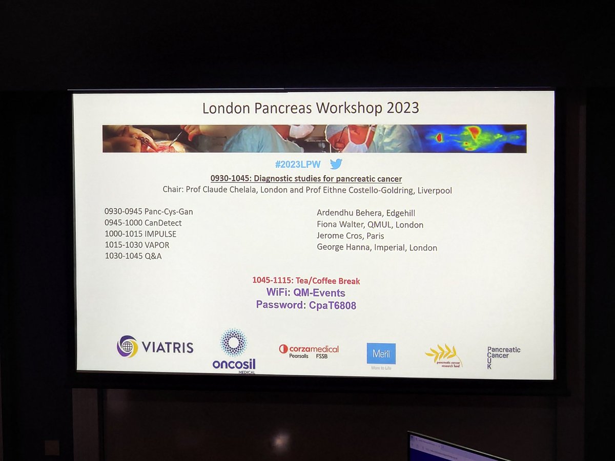 CRUKCamPancCan's tweet photo. Attending the London Pancreas Workshop 2023 today @QMULBartsTheLon! https://t.co/HRtRK9Zewm