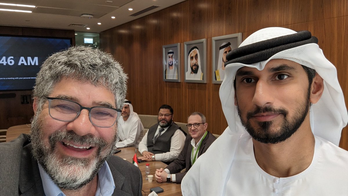 DaveMichels's tweet photo. Amazing. Met with #CEO Mohammad Bin Sulaiman. Dubai Water and Power created Moro, a digital transformation company that offers secure and green #IaaS #SaaS #PaaS services. A Key win is its #CX services including @Avaya Unified CC services. #Growing #CompetitiveDisplacement https://t.co/ijYwffEpMJ