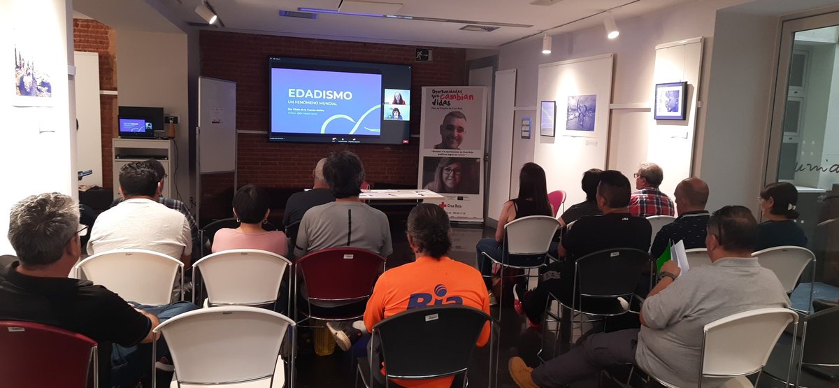 mercedesfriasm's tweet photo. Hoy encuentro de los proyectos Desafío +45 a nivel nacional, en la semana del #talentosenior
Hablaremos sobre todo de salud mental que supone la discriminación por edad.
@CruzRojaMadrid
@CruzRoja_Empleo
#Ahora soy más
#DesafioMas45 https://t.co/cTcD7qVbnt