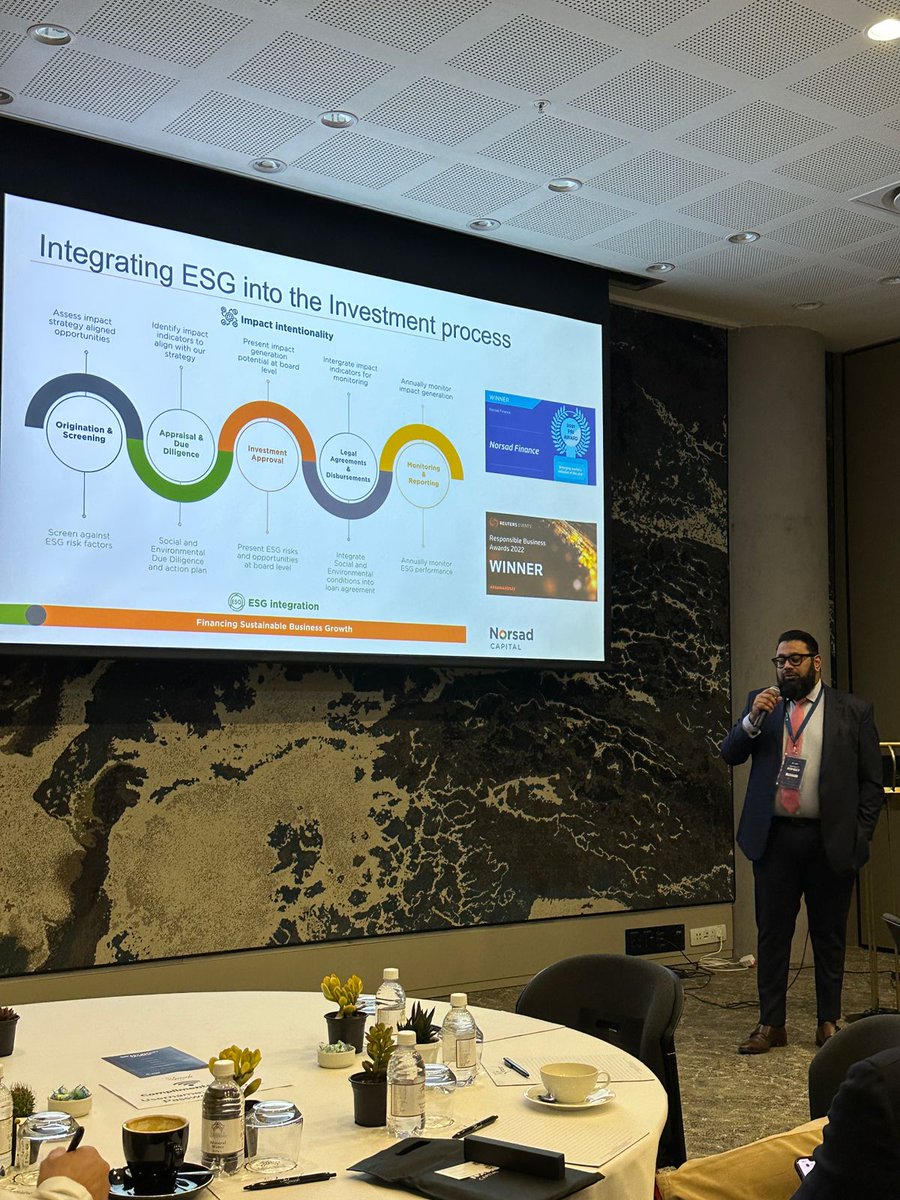 norsad_capital's tweet photo. Here’s a look into Norsad Capital’s 2022 Impact Report (https://t.co/mngJXl6HOj) Launch that took place on Wednesday 26 April. https://t.co/sEbtesiRPu