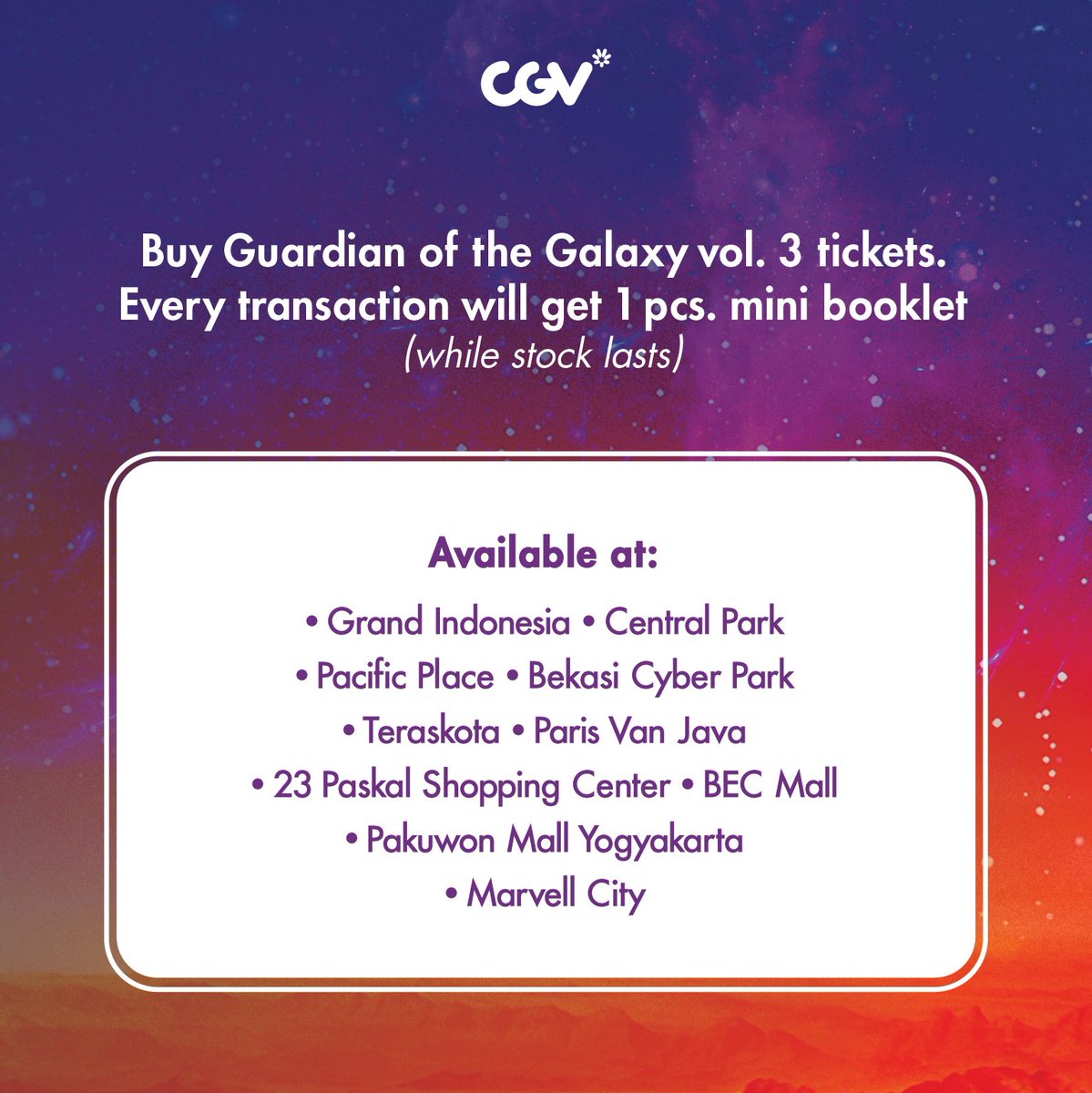 CGV Cinemas tweet media