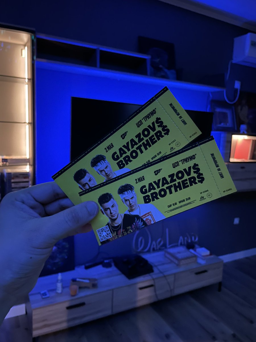 Мини-конкурс!
Разыграю 2 билета на концерт Gayazovs Brothers и 1000 рублей на карту 🔥✨

1. Подпишись к боту : t.me/SardaanaAI_bot
2. Ретвит этой записи

Итоги уже 1 мая ! 🫶🏼

Всем удачи ✌🏼
