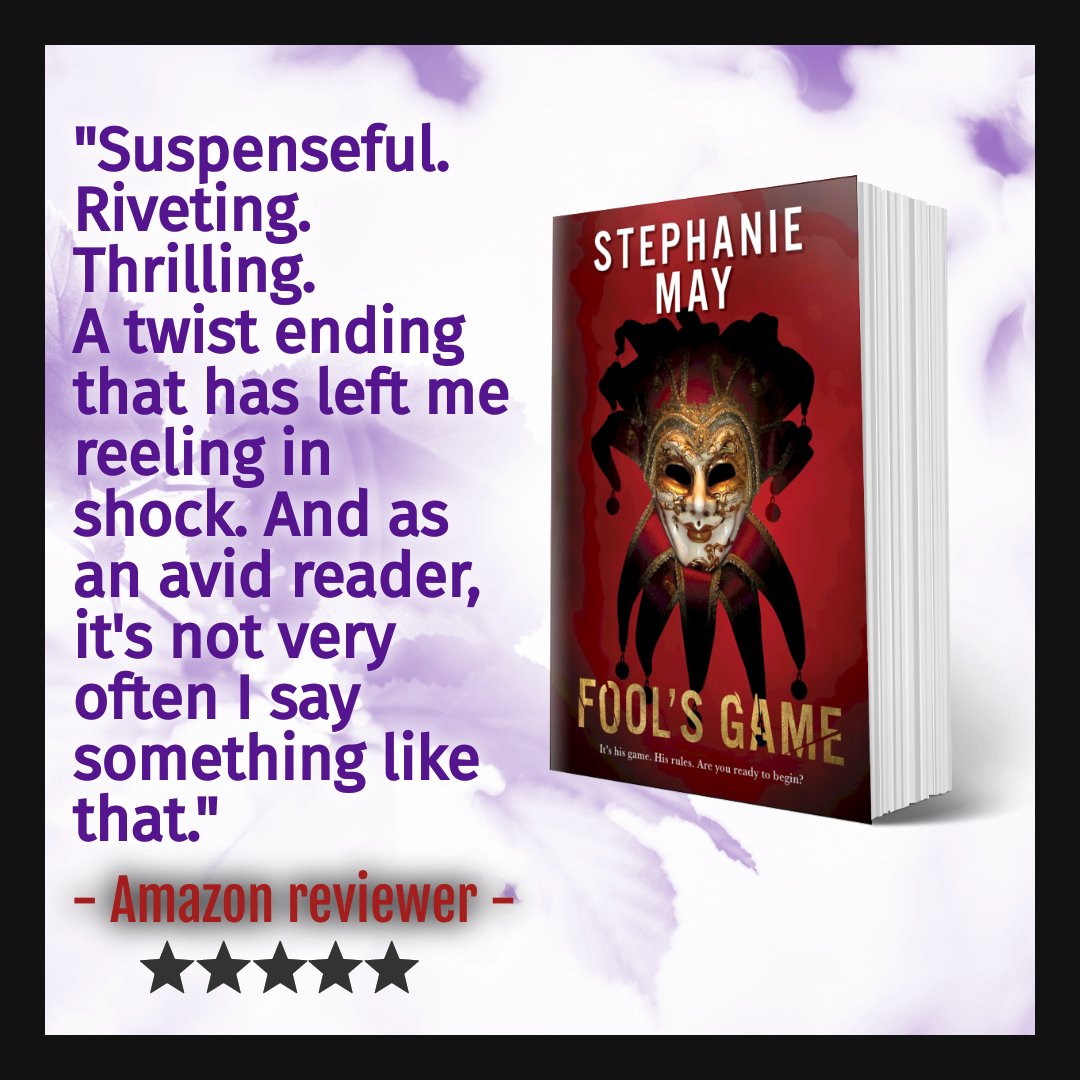 StephanieMay14's tweet photo. Thank you!!!!!!!!
#Amazon #review #goodreads #indieauthor #aussiewriter #indiewriter #writersoftwitter #WritingCommmunity https://t.co/tZjx9RpMv5