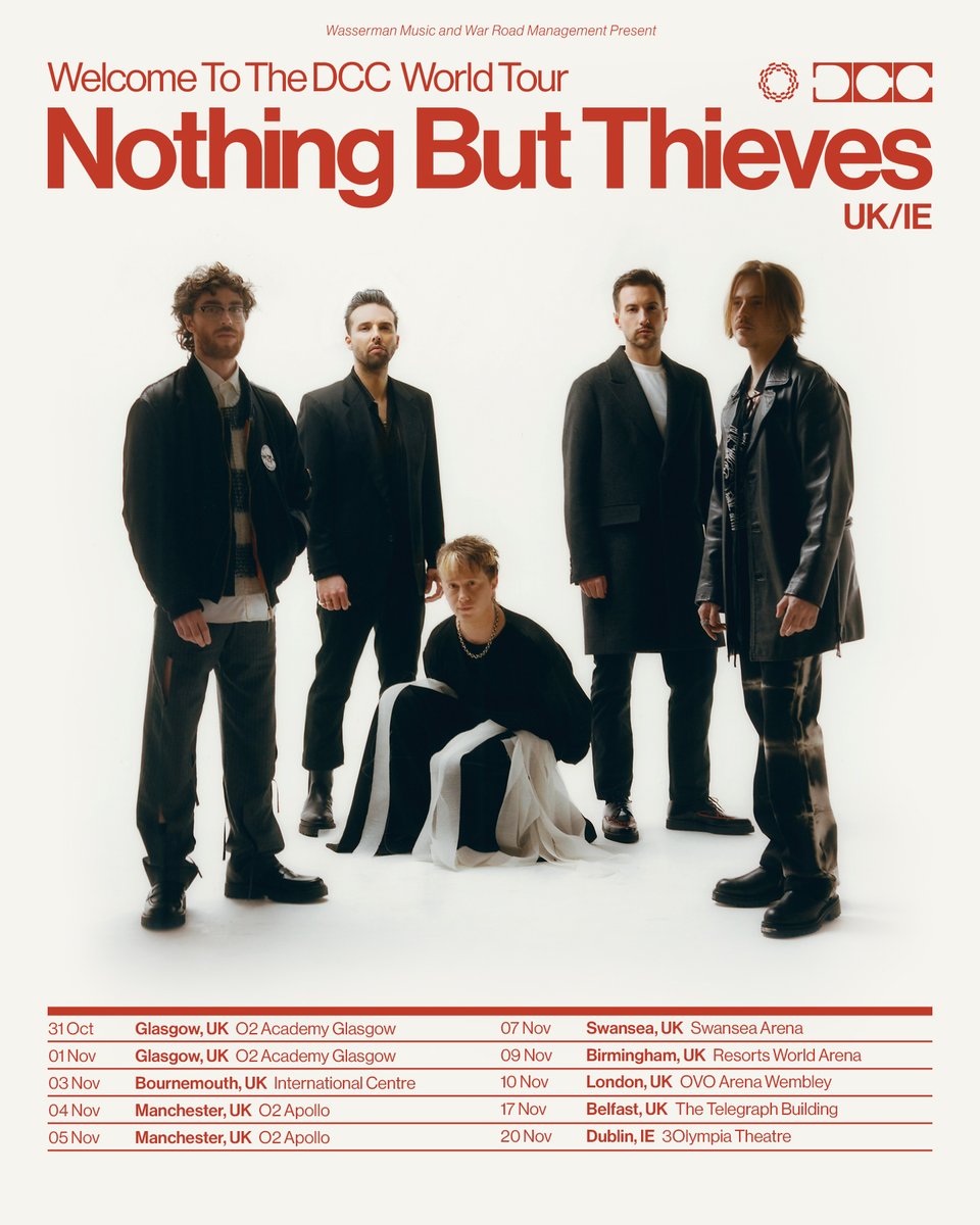 :: UK - U K? Let’s get straight to it - there have been questions. When are we touring? What is the DCC? Is the earth flat? Well, we can answer some of those questions. We’ll be touring the UK and Dublin in October/November 2023. nbthieves.com/events/