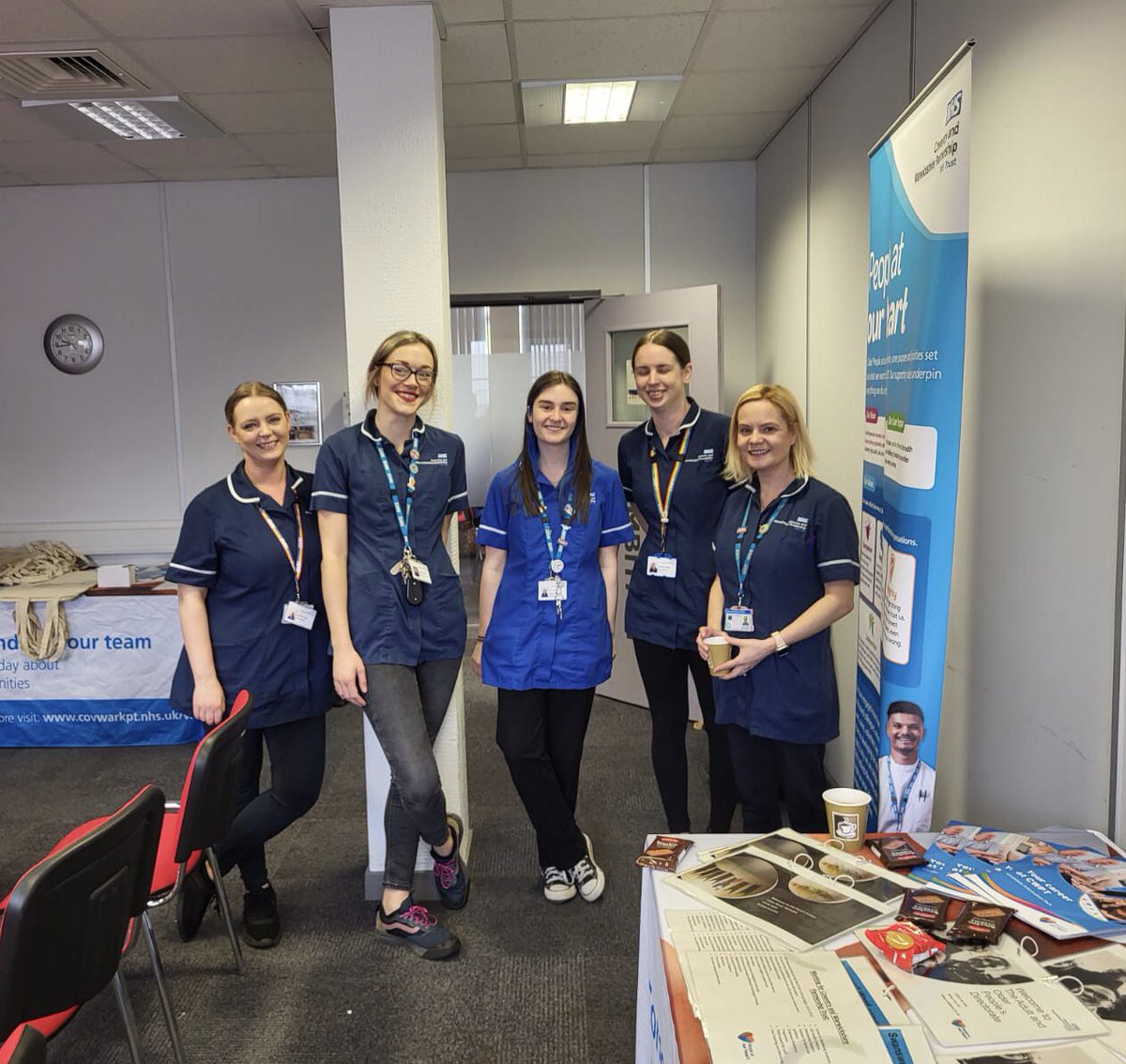 fakerach's tweet photo. @CWPT_NHS recruitment open day for RMN and LD nurses. Come and join our team today. https://t.co/yGAsvIRUMG
