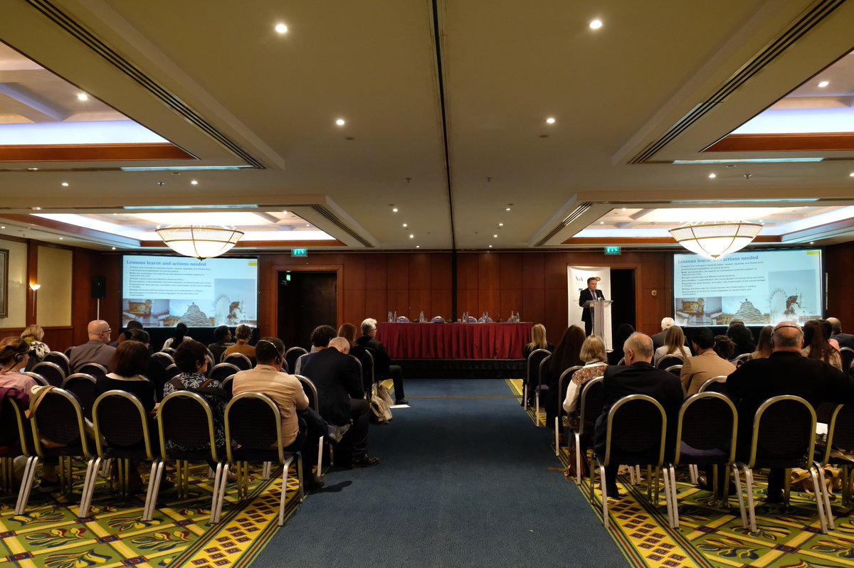 HeritageGeo's tweet photo. International conference “Collaboration in Times of Crisis: Preserving Natural and Cultural Heritage” 
27.05.2023
@CultureinCrisis @ALIPHFoundation @mcsts @MaidanMuseum @icomdrmc @IcomOfficiel @DLSUManila  @IndianAffairs @FredaNkirote1 @icomgeorgia @mfnberlin @kulturSPK https://t.co/FzfegWrUTF