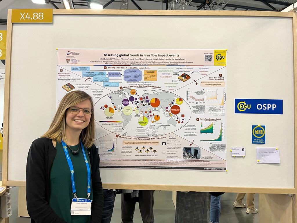 Check out my #EGU23 volcanology poster at X4.88 exploring trends in lava flow impacts 🌋