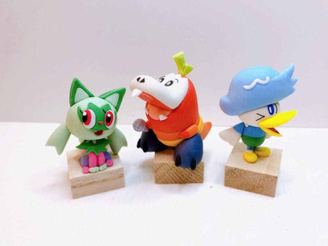 しずかちゃんなニャオハ作りました🔅