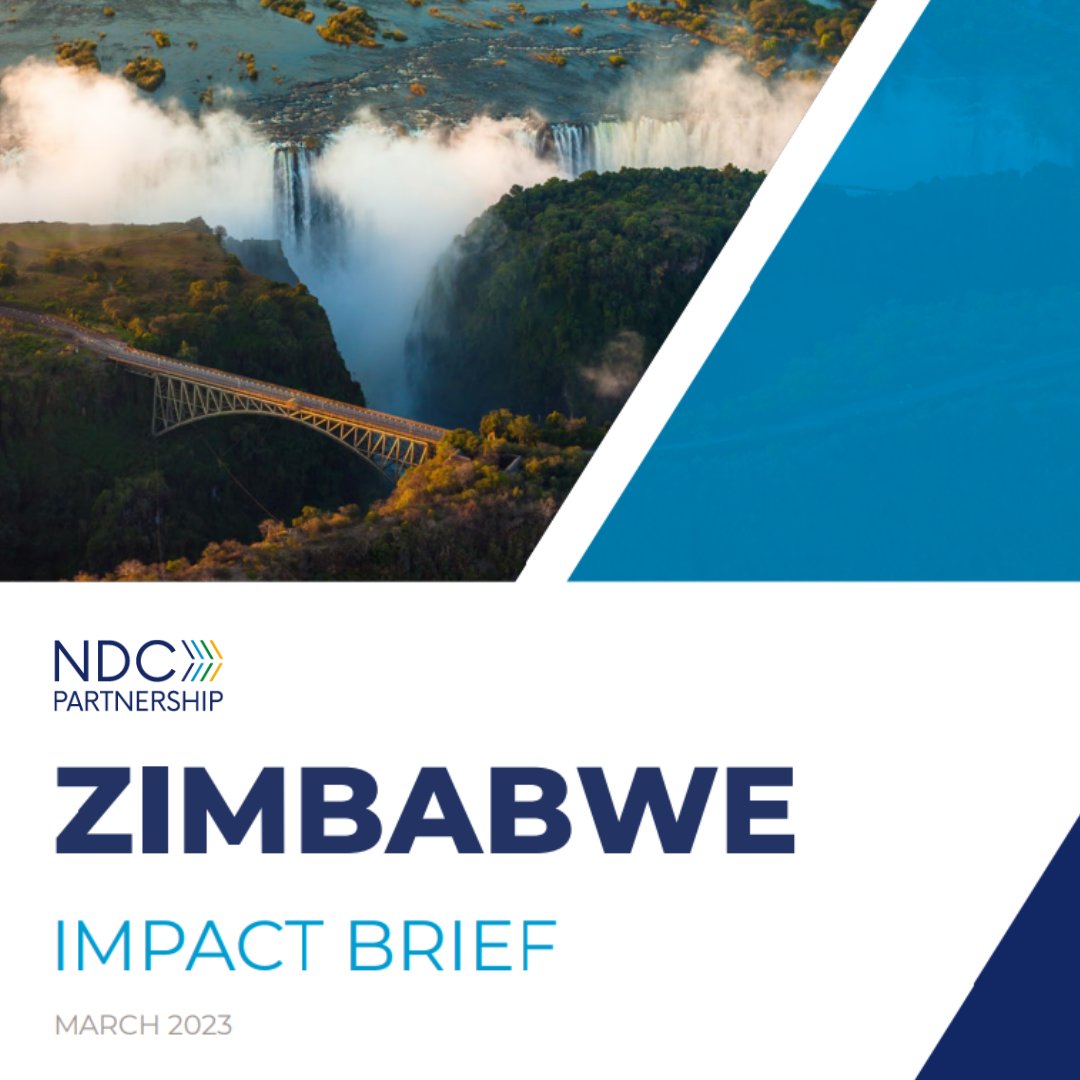 Zimbabwe is making strides towards achieving its climate targets from transitioning to renewable energy to catalyzing new finance mechanisms. Read our latest impact brief to learn about its progress and challenges toward a sustainable future. bit.ly/ZimbabweNDCP